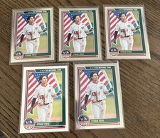 2022 Panini USA Baseball Stars & Stripes - Ethan Puig #82 (RC) foil and base