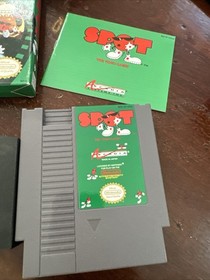 Spot: The Video Game (Nintendo NES, 1990) COMPLETE CIB Authentic Tested! MINT G