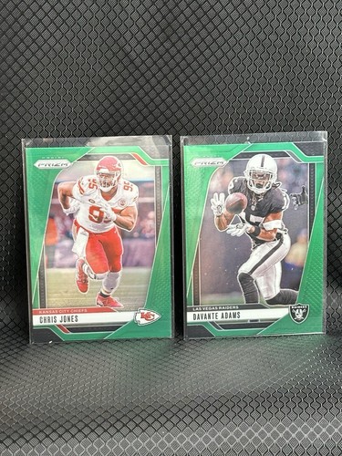 (25) 2024 Panini Prizm Green Orange Disco Rookie RC Football Card Lot Pulsar - Picture 11 of 14