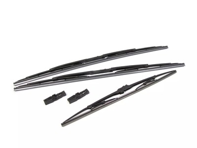 Wiper Blade Kit DKC000040 LR012047 w/ Retainer Clips for Range Rover