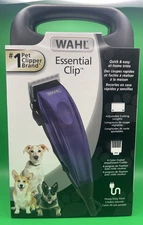 WAHL Essential Clip For Dogs Electric Corded Clippers NEW FAST FREE SHIPPING!!
