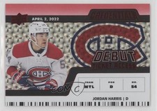 2022 Credentials Debut Ticket Access Horizontal Red /299 Jordan Harris #163 0w25