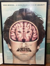 RARE QUENTIN DUPIEUX HAND SIGNED WRONG ORIGINAL FRENCH MOVIE POSTER MR OIZO