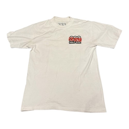 Half Evil Glo Gang Tee White