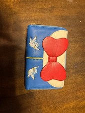 Cartera Loungefly Disney Blancanieves 85 Aniversario Juegos con disfraces Cremallera Alrededor