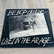 Be-Bop Deluxe Live In The Air Age 12" Black Vinyl LP Sleeve 1977 EMI SAMLH6085
