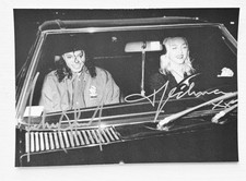 Michael Jackson+Madonna, tolles Foto, original signiert vom Künstler
