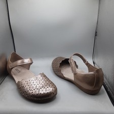 Earth Brynn Mary-Jane Women's 9.5W Pewter Nubuck A292