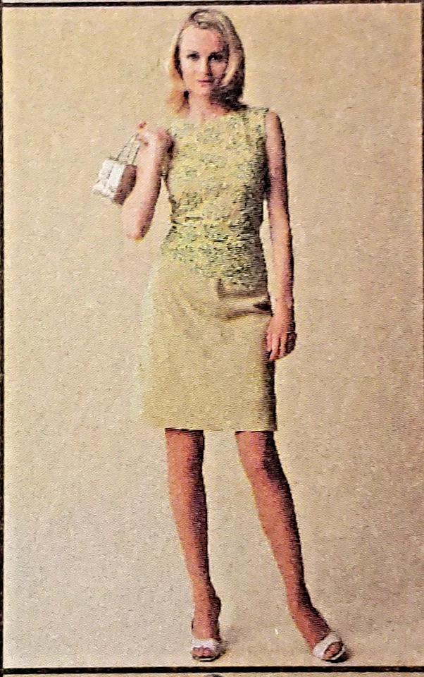 McCalls 9217 Lined Jacket, Top 2 Lengths Bias Skirt Stretch Knits Misses 4,6,8 - Image 4 of 4