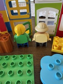 Lego DUPLO Bob The Builder Bricks Parts Wendy Figure Lot Of 150 Pieces