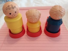 Vintage Tupperware And Fisher Price Toys