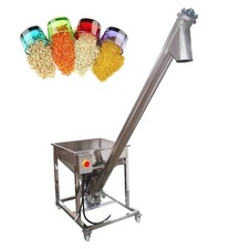 110V Stainless Steel Screw Feeder 1.1KW 3m³/h For Granules Food Industry 1.7m