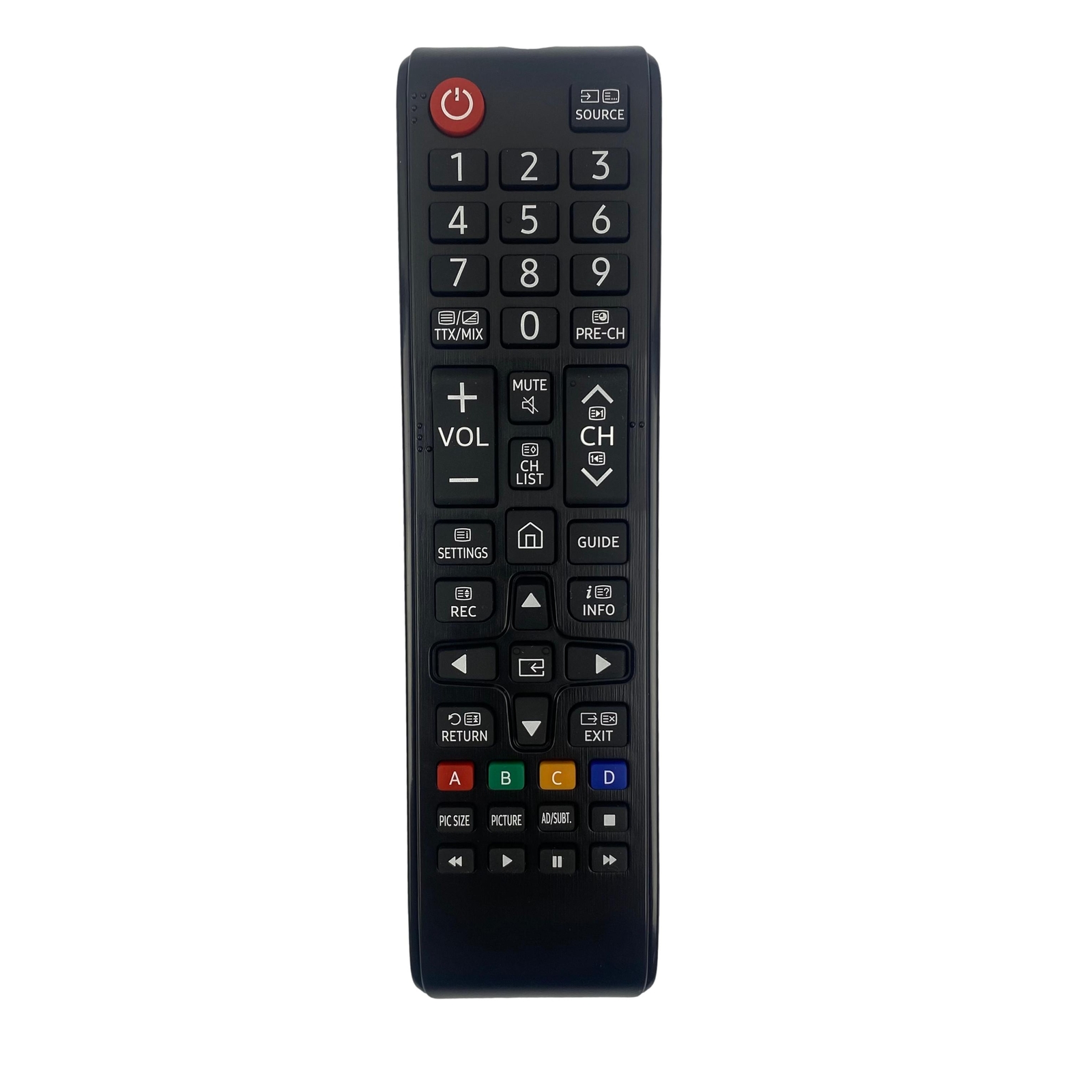 Thumbnail - Ersatz Tv Fernbedienung Für Samsung Un50j520daf Fernseher