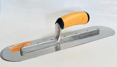 16'' x 4'' Professional Pool Trowel with Soft Touch Handle, Stainless Steel Blade
