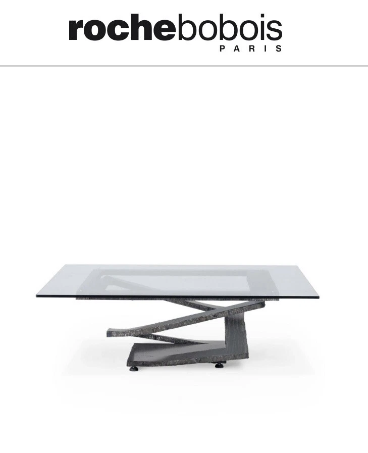 End Tables. , Set Of 2. Rochebobois Fleur De Fer - Image 2 of 4