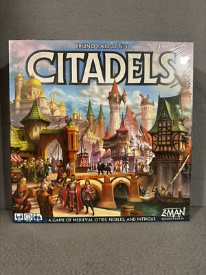 CITADELS Z-MAN Games Tabletop Card Game Bruno Faidutti (2016) New Sealed