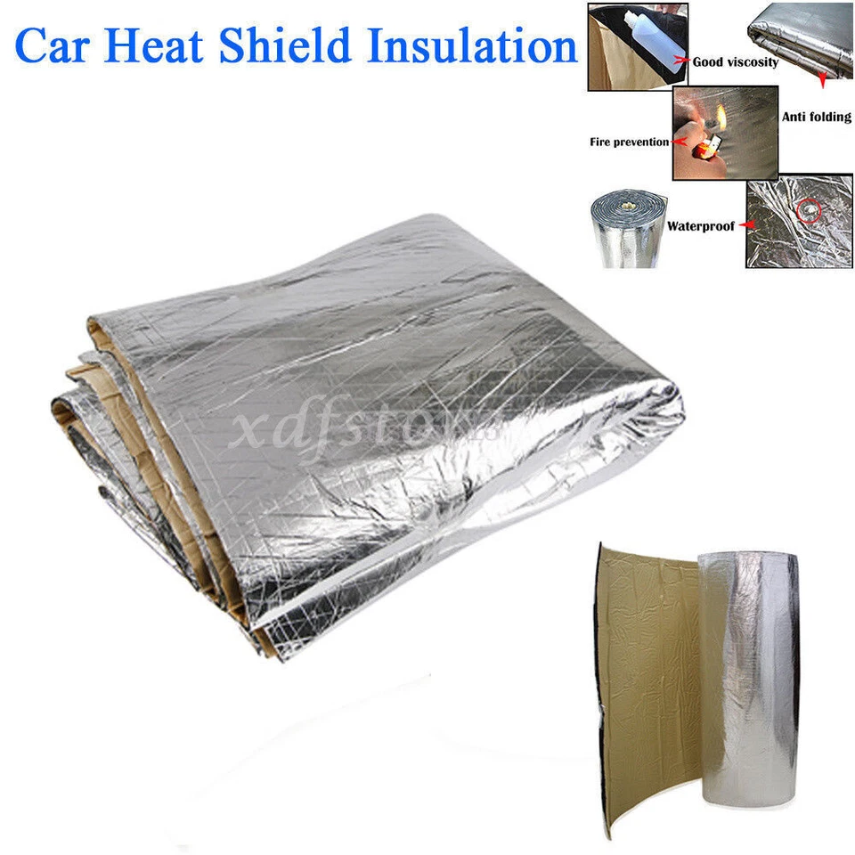 32sqft mousse acoustique voiture auto-adhésif insonorisation isolation300X100cm - Photo 4/4