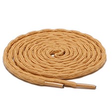 1 Pair Wave Tan Hiking Work Boot Shoe Laces for 5 6 7 8 9 10 eyelets Stay Tied