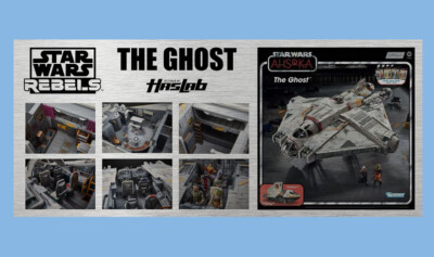 STAR WARS - THE GHOST - HASLAB - REBELS - 3x7 Plaque