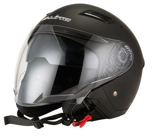 S-LINE CASCO DEMI JET HELMET S760 MOTO SCOOTER NERO OPACO BLACK T-MAX X-MAX  | eBay