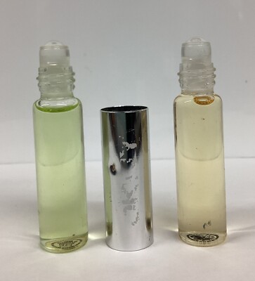 Golden/ Be Delicious Duo By DKNY Eau De Parfum 0.17oz Rare,VTG.