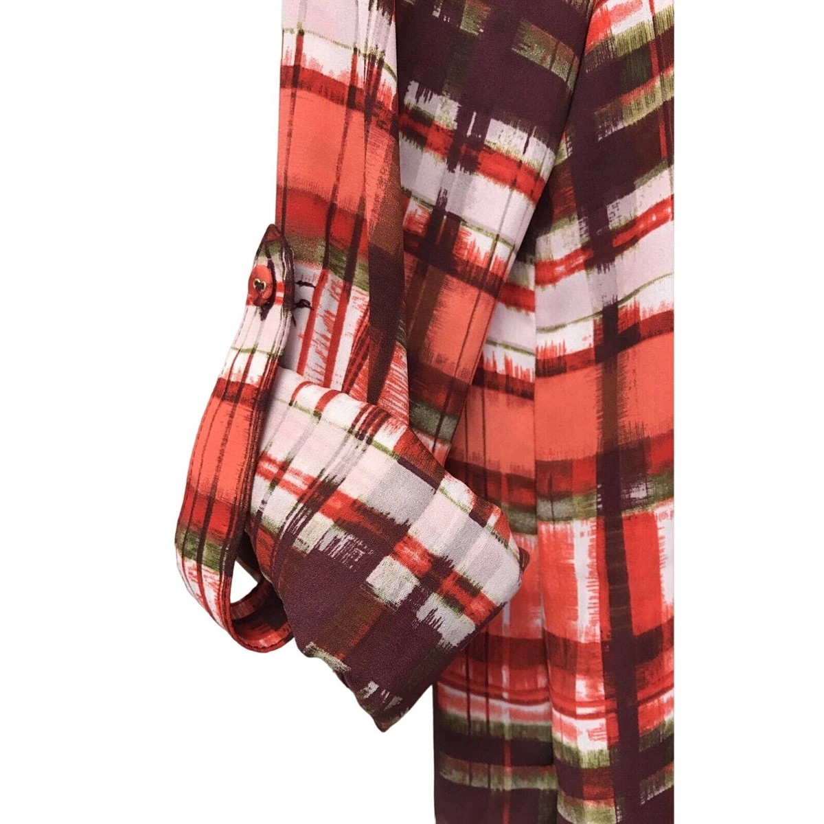 XOXO Top Womens Size XS Red White Green | eBay