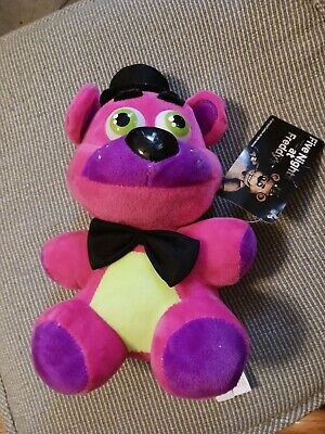 FNAF 14 Inch Plush, Neon Pink Freddy