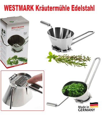 WESTMARK Kräutermühle, Mühle, Zerkleinerer, Edelstahl ***NEU***