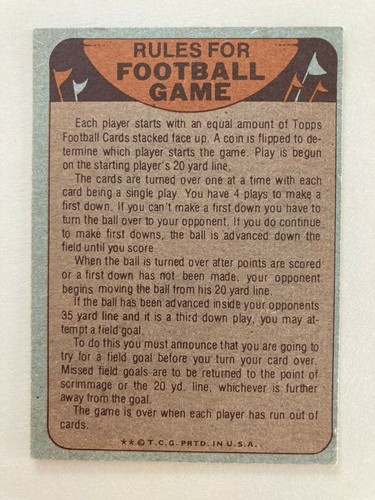 1974 Topps Football Team Checklist Pick from photos .10¢ shipping after 1st one! - Picture 141 of 211
