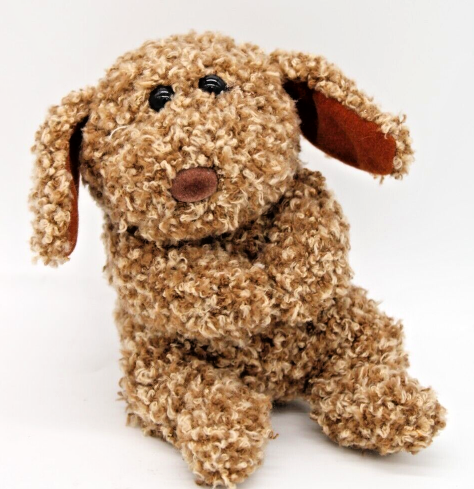 Wish Pets Plush Dog Baby Harry Puppy 1997 Brown Vintage