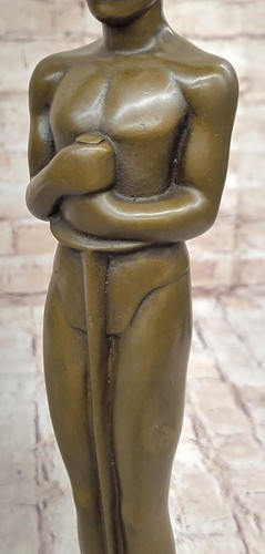 Awards Trophy Real Statue Bronze Sculpture for Collectors Lost Wax Method Decor - Picture 8 of 10