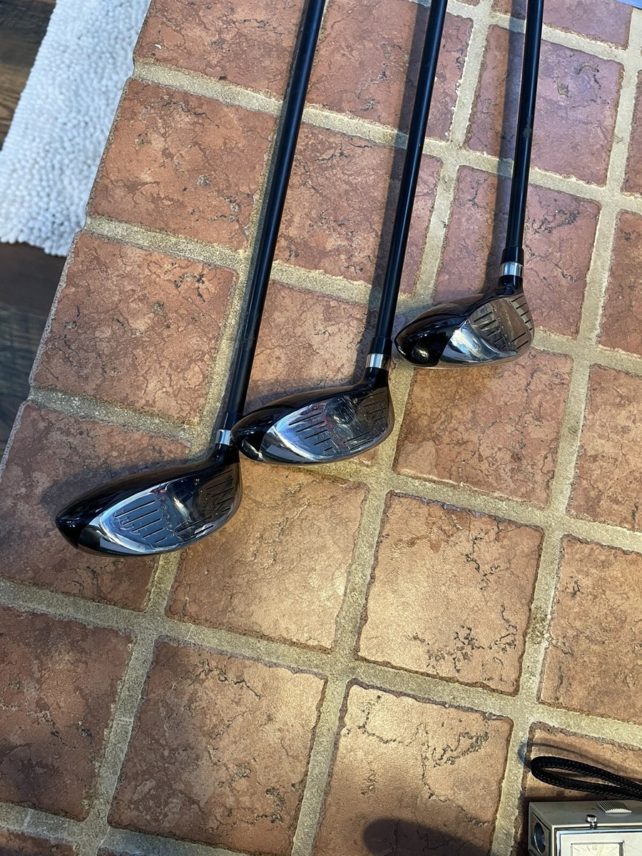 Set 3 Trident Hybrid Golf Clubs RD 21*-24*- 27* Vibracore Shafts