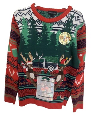 Beverage Dispenser Drinking Ugly Christmas Sweater Blizzard Bay