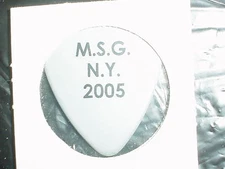 CREAM Eric Clapton 2005 M.S.G NY New York Concerts Gray GUITAR PICK
