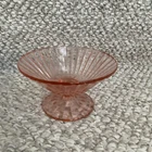 Vintage Pink Depression Glass 5inch Diameter  Bowl Dish Mint Cond