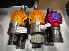 Lot of 3 Dyson DC16 & V7 - For Parts, Not Charging