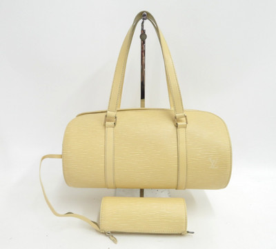 Authentic Louis Vuitton Epi Soufflot Hand Bag #44420