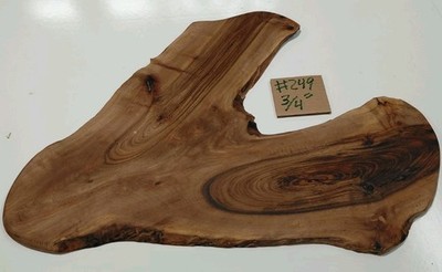 Bastogne Walnut Slab, beautiful  cutting board/wall art, small side table top