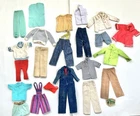 Barbie Ken & Others Doll Boy Clothes Lot Assorted Sizes TLC Vintage
