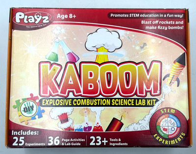Playz Kaboom Explosive Combustion Science Lab Kit (0617689940260)
