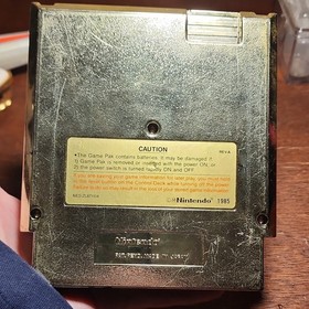 Nintendo NES The Legend of Zelda Cartucho Dorado Ahorro Bater&iacute;a 1985