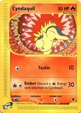 Cyndaquil (105) - EX Expedition #105/165 Common Normal MP