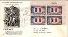 S07-8974, WWII OVERRUN COUNTRIES: FRANCE, ANDERSON FDC