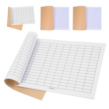 4pcs Financial Book - Accounting Sheets Expense Tracker Planner Notebook