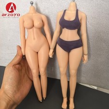 Cy007 16 Plump Body With Detachable Feet Model 12 Female Soldier Action Figure