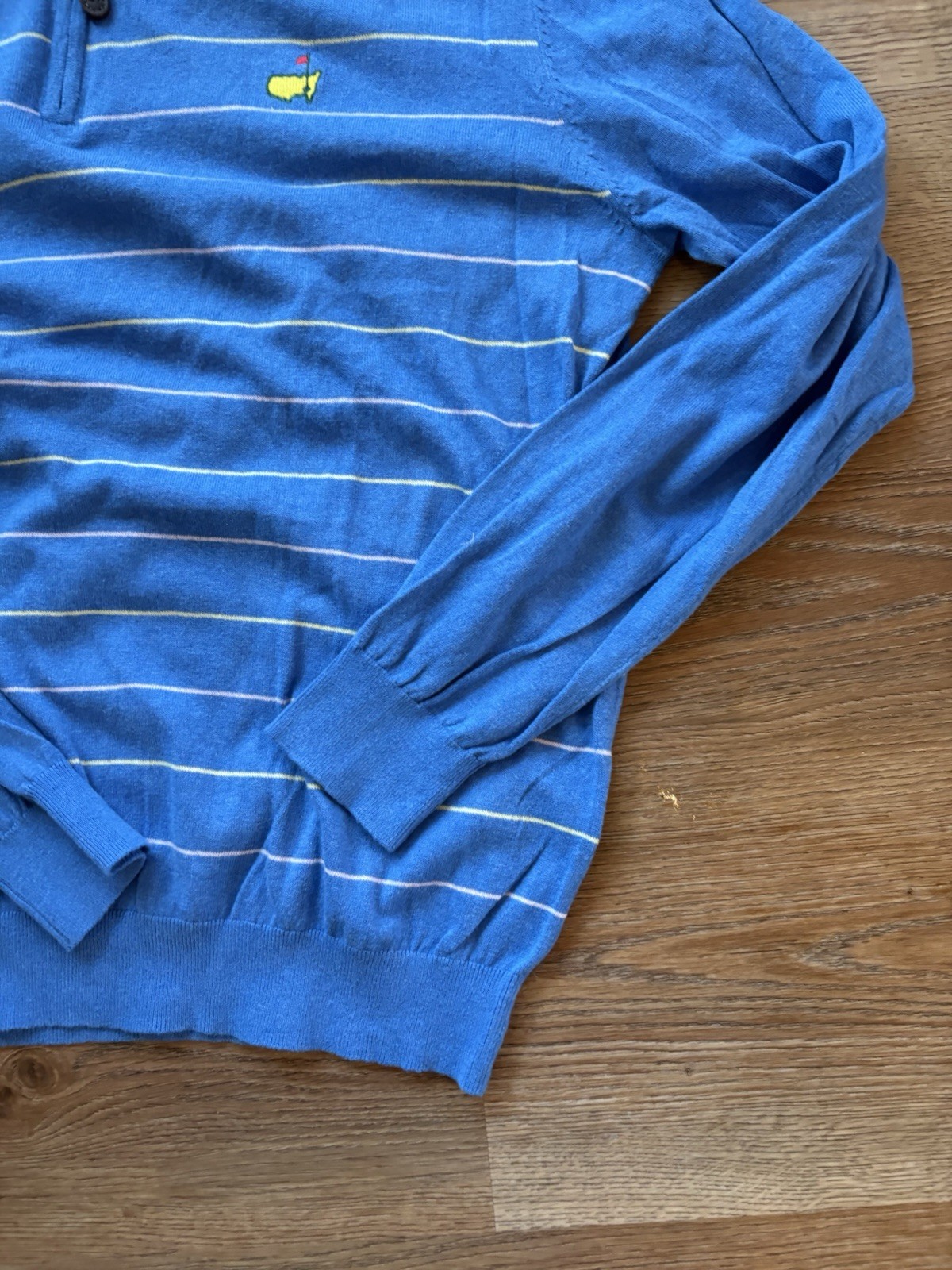 Masters Collection Pullover Quarter Zip Sweater S… - image 2