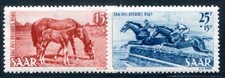 SAAR 1949 265-266 * SCH&Ouml;NER SATZ TAG DES PFERDES (I3904