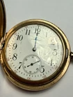 Antique WALTHAM Gold-Filled Hunter Pocket Watch PARTS/REPAIR