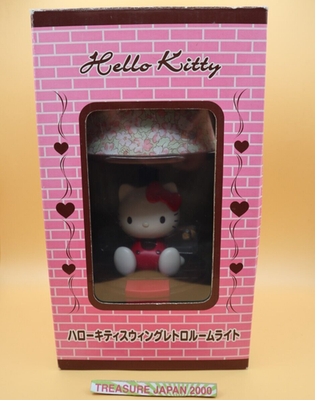 Sanrio Hello Kitty Retro Interior Light Flower Pattern Shade Japan