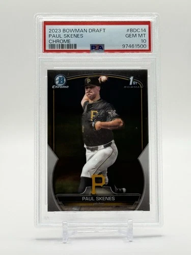 2023 Bowman Draft Chrome - Paul Skenes - 1st Bowman #BDC-14 (RC) PSA 10